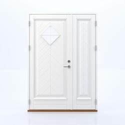 Arendal wooden 1.5 type entrance/facade doors