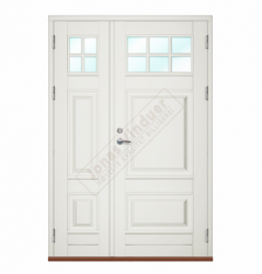 Lyngdal wooden 1.5 type entrance/facade doors