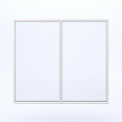 Fasta fönster som inte öppnar med en vertikal profil