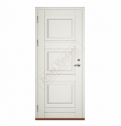 Moss wooden entrance/facade doors