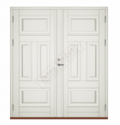 Orje wooden double type entrance/facade doors