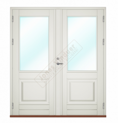 Sandnes wooden double type entrance/facade doors