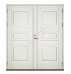 Sarpsborg wooden double type entrance/facade doors