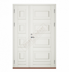 Ski wooden 1.5 type entrance/facade doors