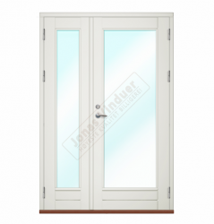 Sogne wooden 1.5 type entrance/facade doors