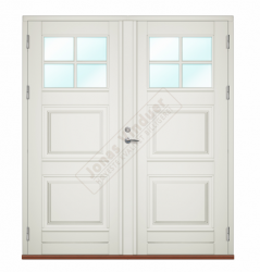 Stavanger wooden double type entrance/facade doors