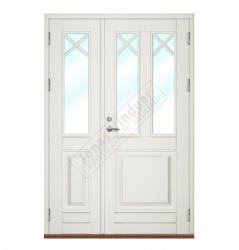 Trondheim wooden 1.5 type entrance/facade doors