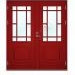 Lillehammer double red door visual