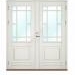 Lillehammer double white door visual