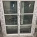 PVC window with profile and spross