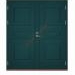 Sarpsborg double green door visual