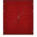 Sarpsborg double red door visual